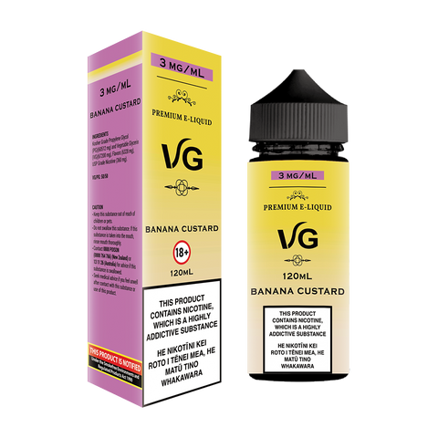 Banana Custard E-liquid