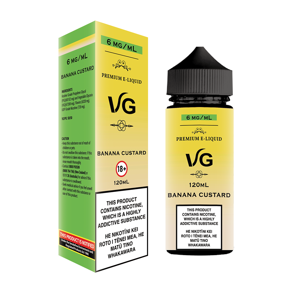 Banana Custard E-liquid