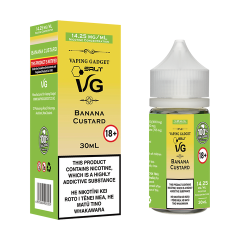 Banana Custard Nicotine Salt E-liquid