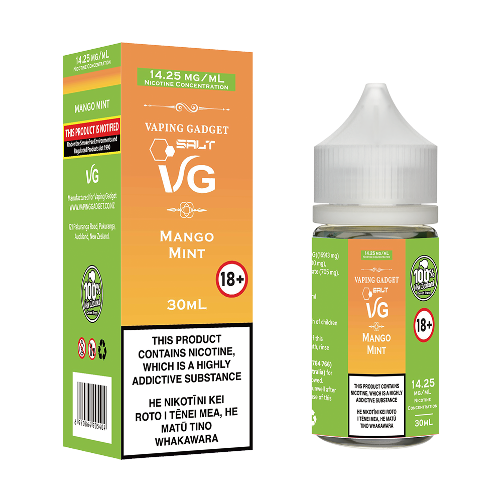 Mango Mint Nicotine Salt E-liquid