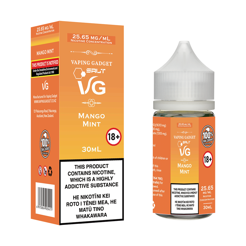 Mango Mint Nicotine Salt E-liquid