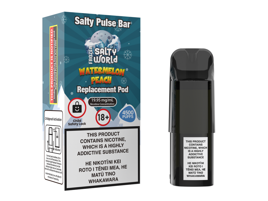 Salty Pulse Bar Disposable Vape Pre-filled Replacement Pods