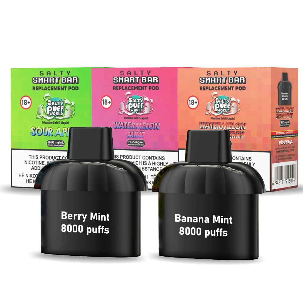 Salty Smart Bar Replacement Pod | Shosha Vape NZ